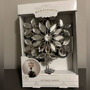 Target Wondershop Snowflake Tree Topper